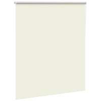 Produktbild för Rullgardin mörkläggning naturvit 140x130 cm tygbredd 136,6 cm