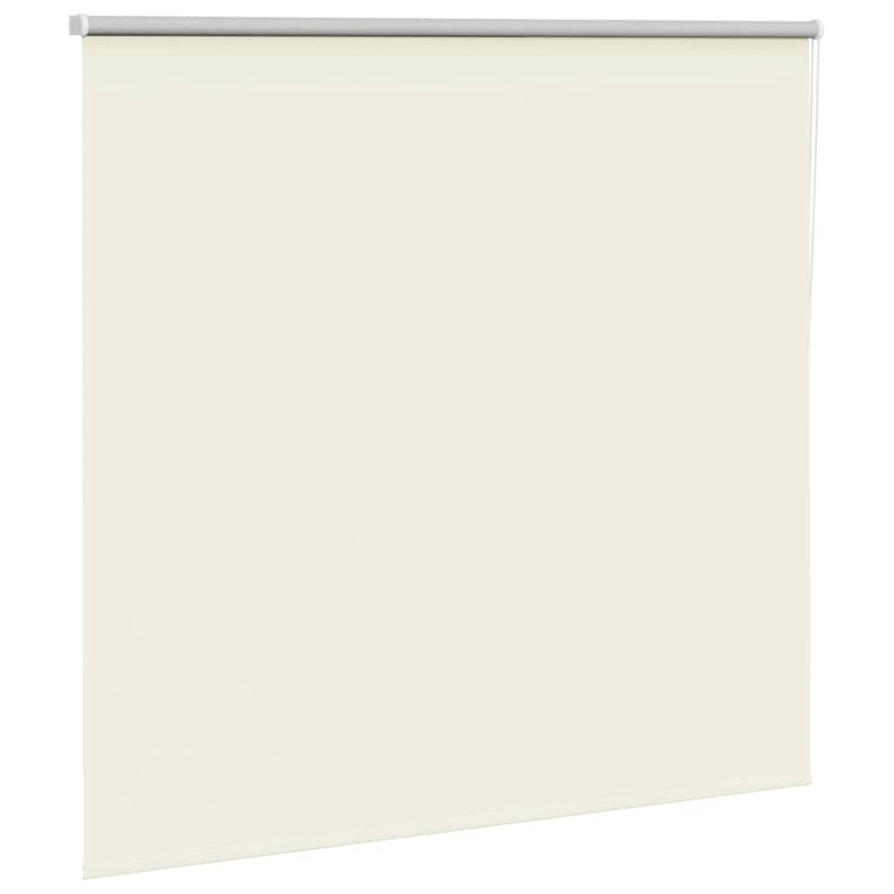 Produktbild för Rullgardin mörkläggning naturvit 150x130 cm tyg bredd 146,6 cm