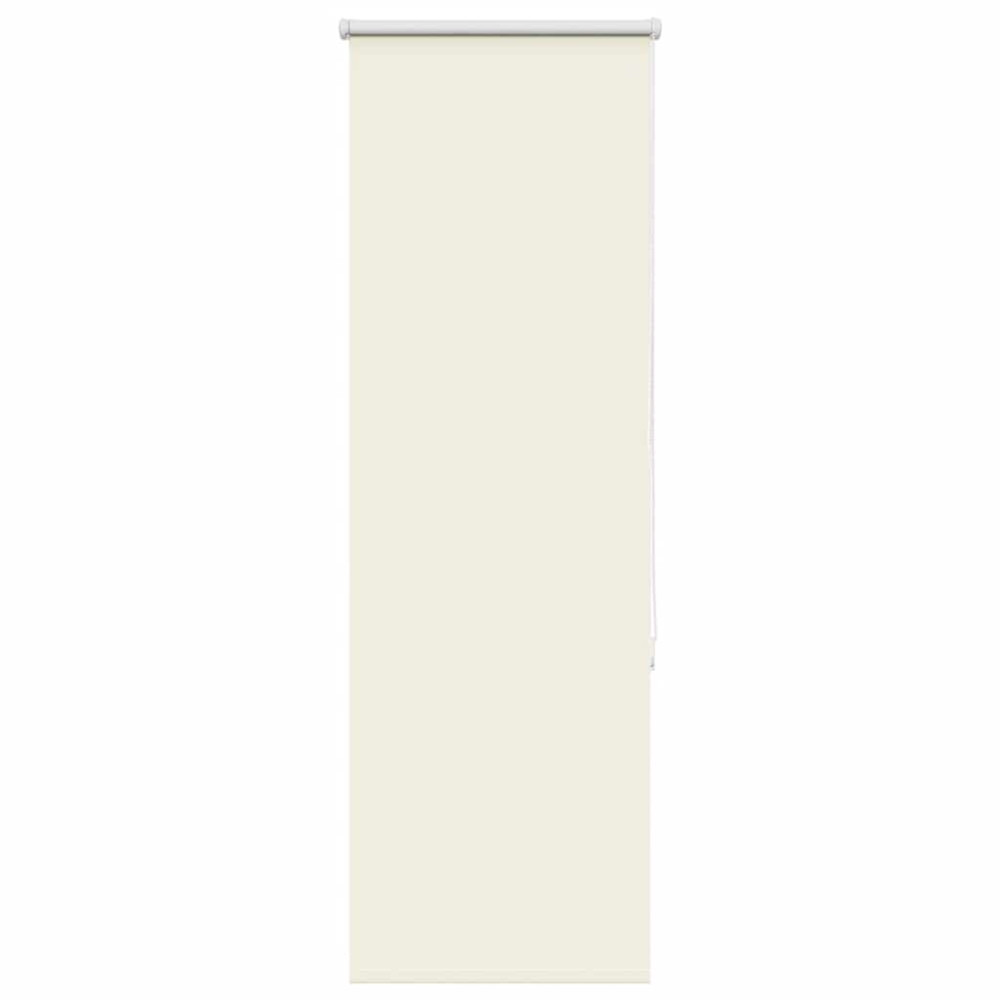 Produktbild för Rullgardin mörkläggning naturvit 40x150 cm tyg bredd 35,7 cm