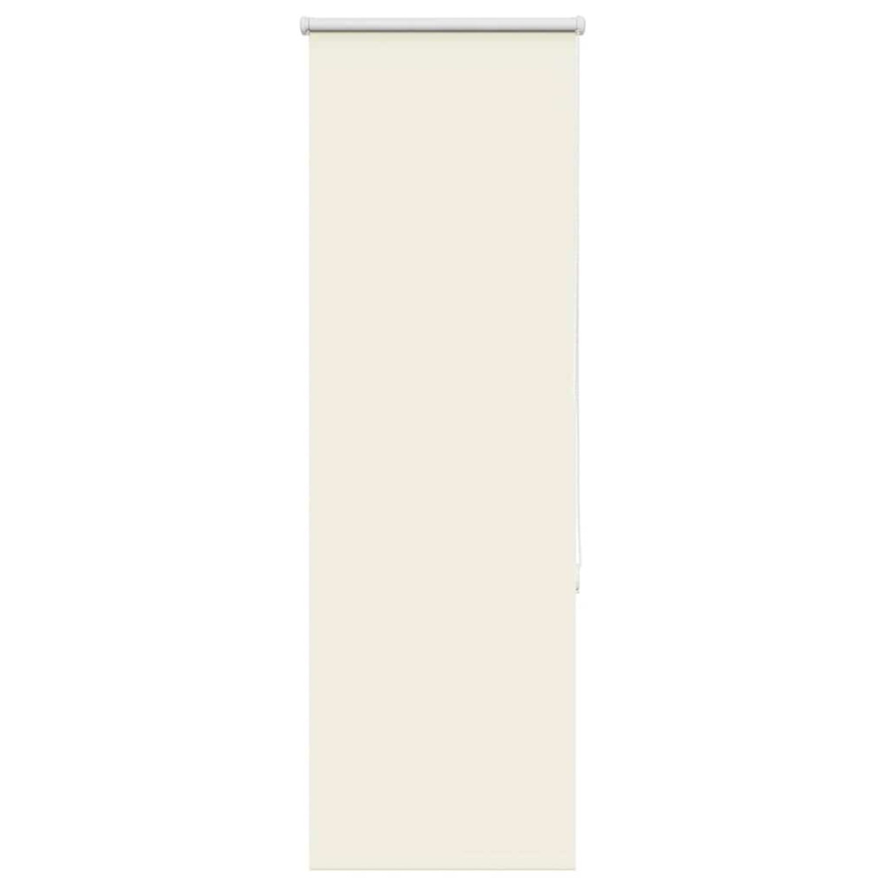 Produktbild för Rullgardin mörkläggning naturvit 55x150 cm tyg bredd 50,7 cm