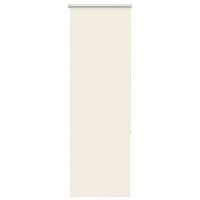 Produktbild för Rullgardin mörkläggning naturvit 55x150 cm tyg bredd 50,7 cm
