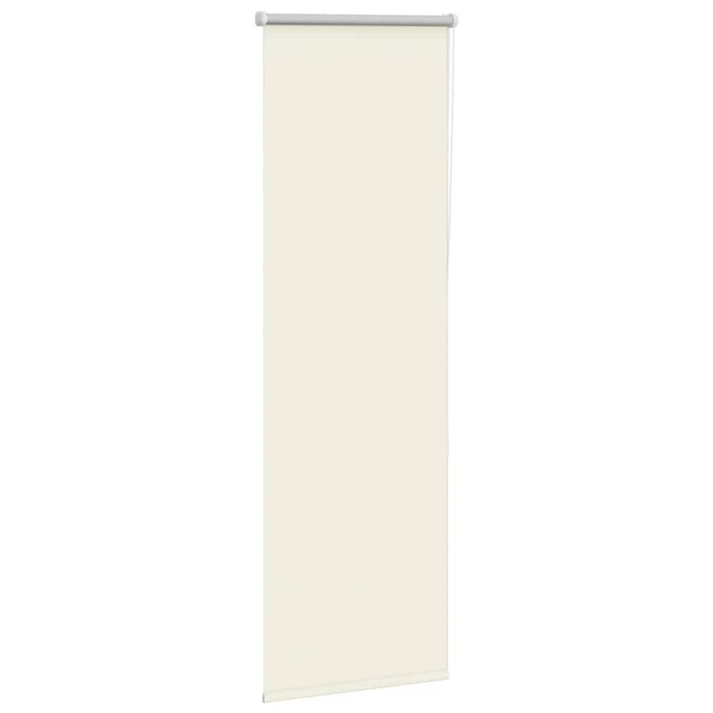 Produktbild för Rullgardin mörkläggning naturvit 55x150 cm tyg bredd 50,7 cm