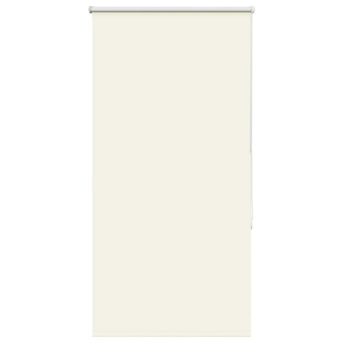 vidaXL Rullgardin mörkläggning naturvit 65x150 cm tygbredd 60,7 cm