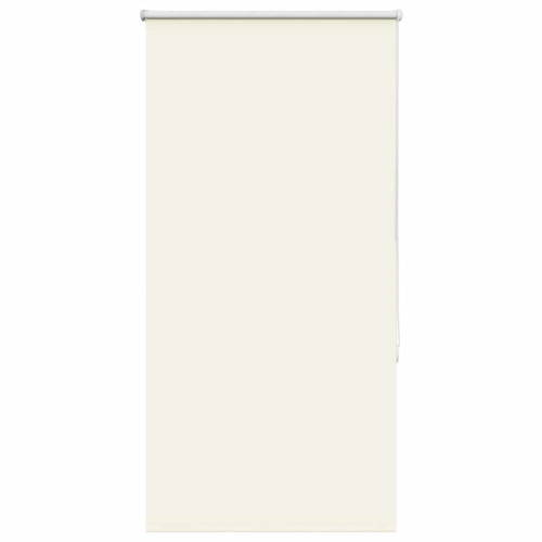 vidaXL Rullgardin mörkläggningsgardin naturvit 70x150 cm tyg bredd
