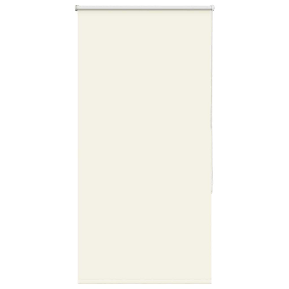 Produktbild för Rullgardin mörkläggning naturvit 80x150 cm tyg bredd 75,7 cm