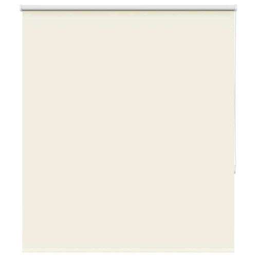 vidaXL Rullgardin mörkläggning naturvit 120x150 cm tyg bredd 116,6 cm