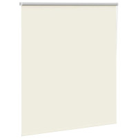 Produktbild för Rullgardin mörkläggning naturvit 120x150 cm tyg bredd 116,6 cm