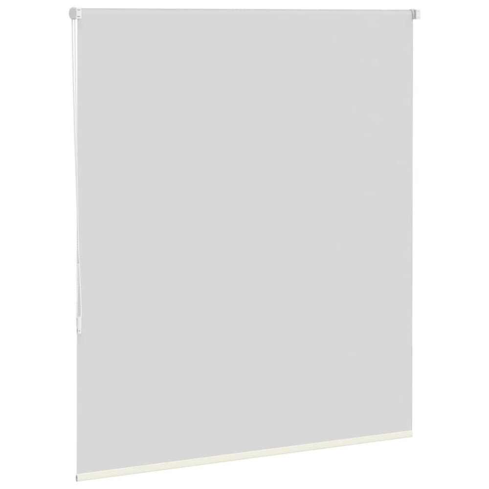Produktbild för Rullgardin mörkläggning naturvit 120x150 cm tyg bredd 116,6 cm