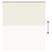 Produktbild för Rullgardin mörkläggning naturvit 120x150 cm tyg bredd 116,6 cm