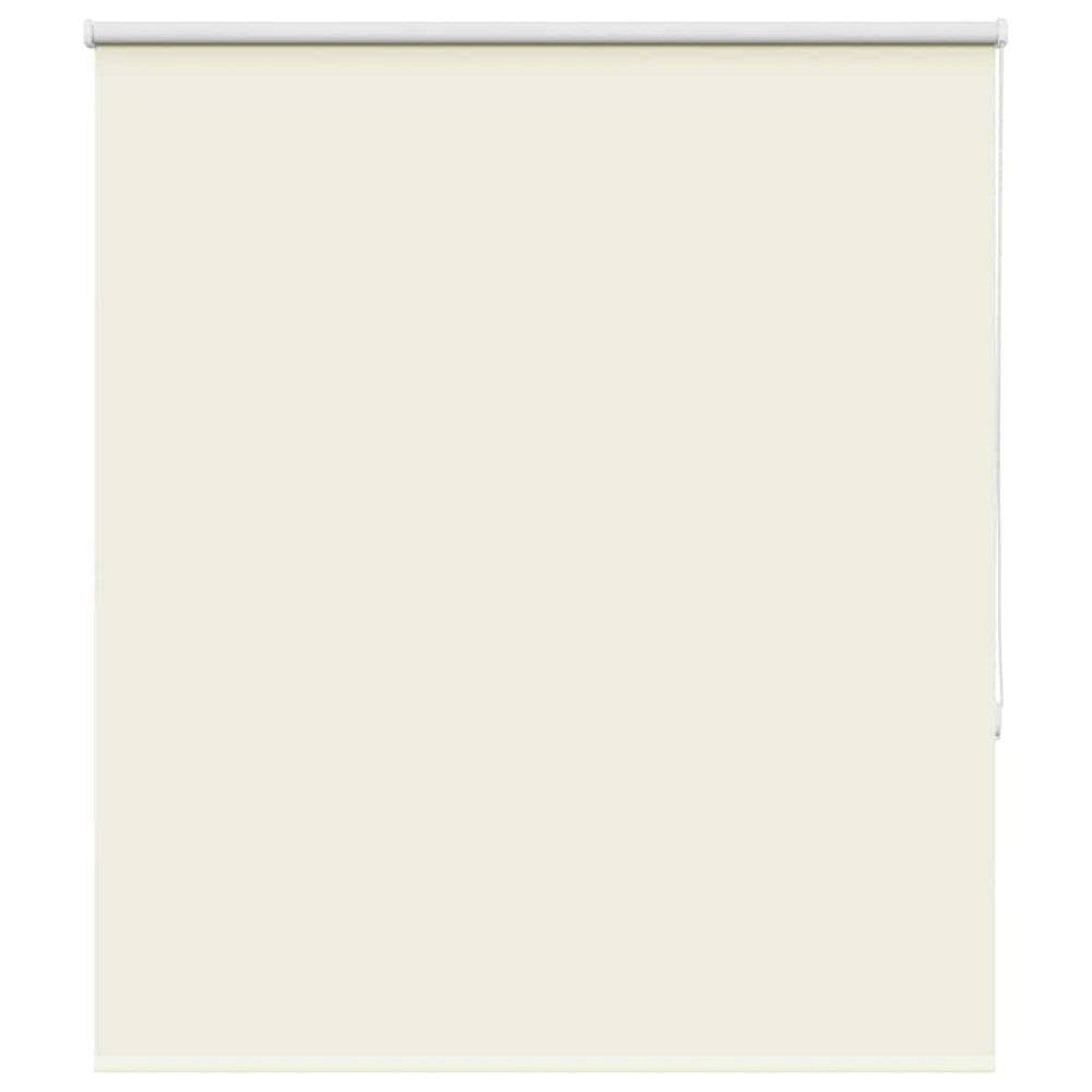 Produktbild för Rullgardin mörkläggning naturvit 140x150 cm tygbredd 136,6 cm