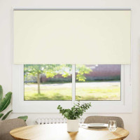 Produktbild för Rullgardin mörkläggning naturvit 145x150 cm tygbredd 141,6 cm