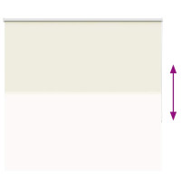 Produktbild för Rullgardin mörkläggning naturvit 145x150 cm tygbredd 141,6 cm