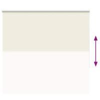 Produktbild för Rullgardin mörkläggning naturvit 155x150 cm tygbredd 151,6 cm