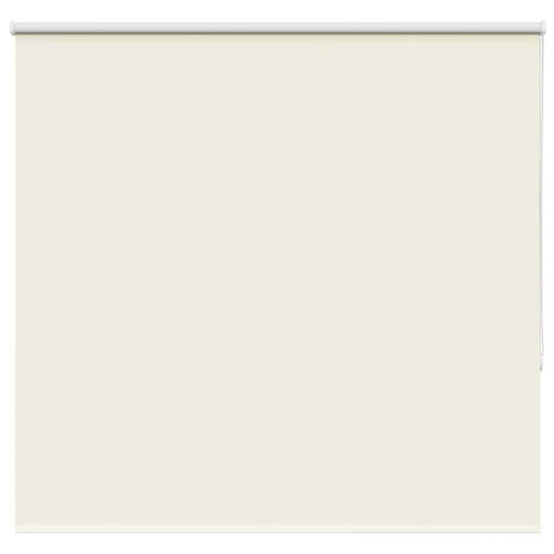 vidaXL Rullgardin mörkläggning naturvit 160x150 cm tygbredd 156,6 cm