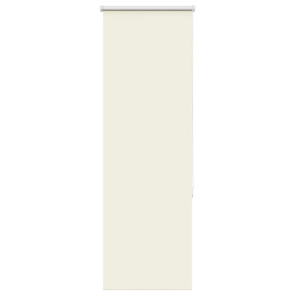 Produktbild för Rullgardin mörkläggning naturvit 45x175 cm tyg bredd 40,7 cm