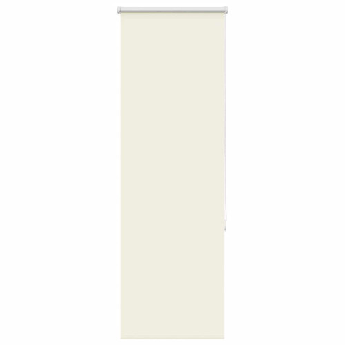 vidaXL Rullgardin mörkläggning naturvit 55x175 cm tyg bredd 50,7 cm