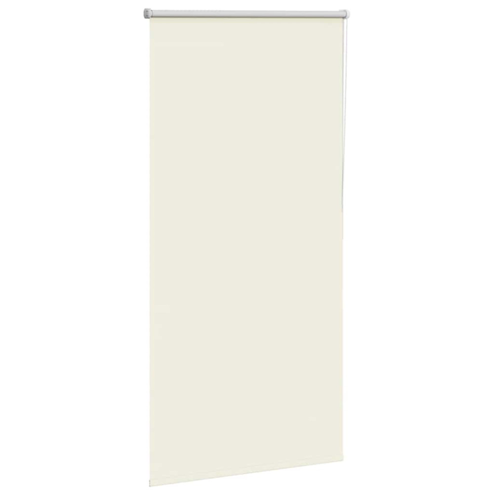 Produktbild för Rullgardin mörkläggning naturvit 70x175 cm tyg bredd 65,7 cm