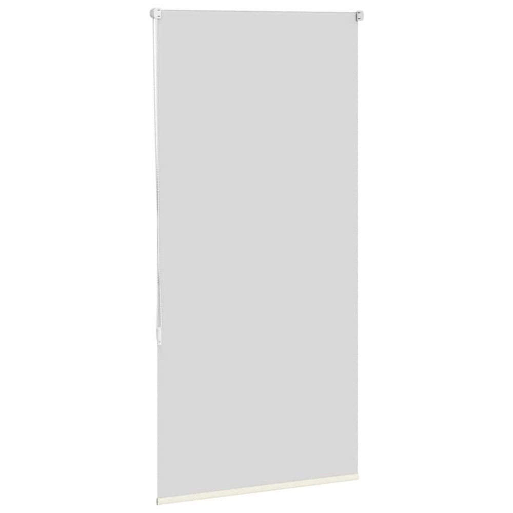 Produktbild för Rullgardin mörkläggning naturvit 80x175 cm tygbredd 75,7 cm