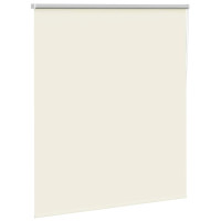 Produktbild för Rullgardin mörkläggning naturvit 125x175 cm tyg bredd 121,6 cm