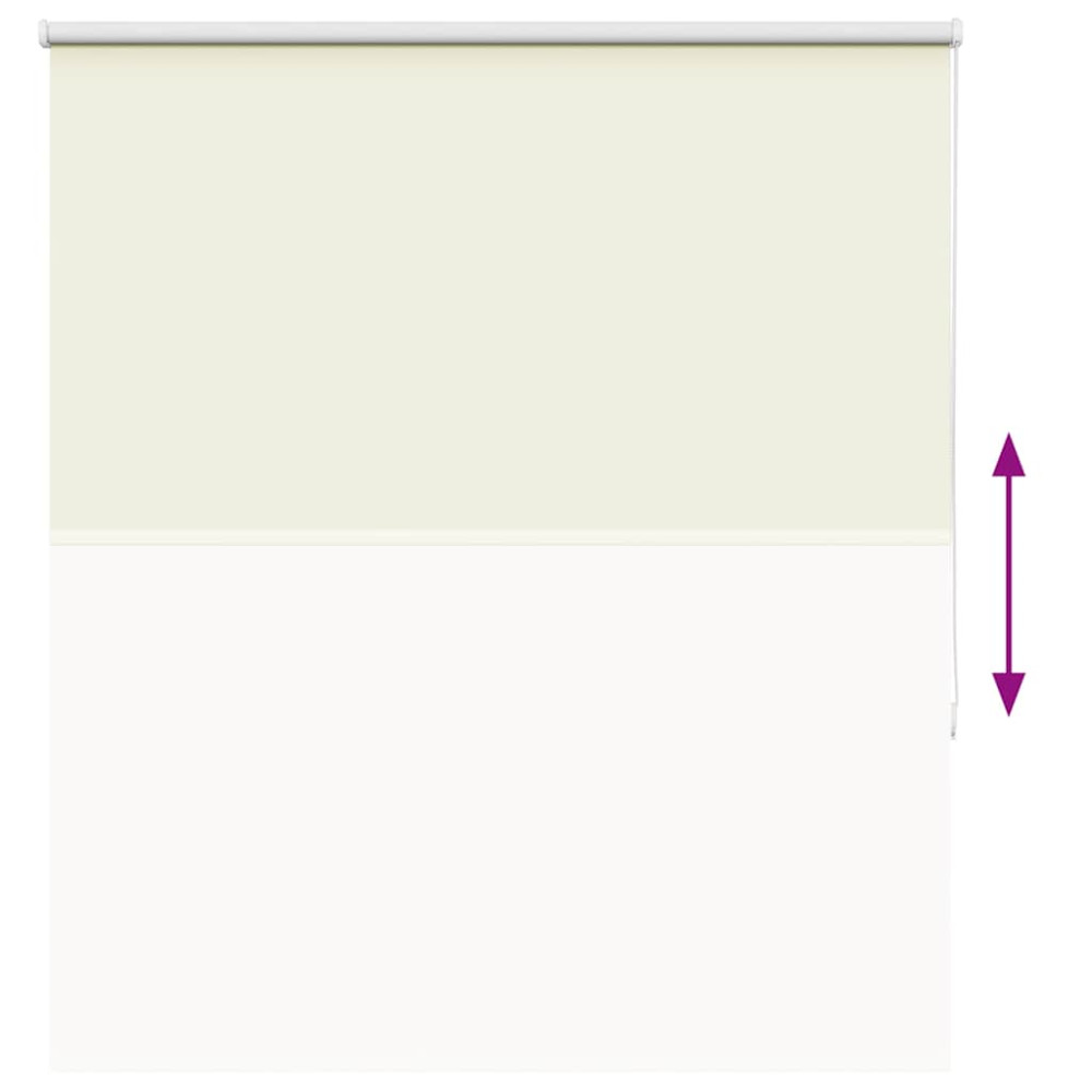 Produktbild för Rullgardin mörkläggning naturvit 125x175 cm tyg bredd 121,6 cm