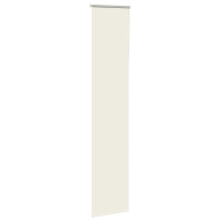 Produktbild för Rullgardin mörkläggning naturvit 45x210 cm tyg bredd 40,7 cm