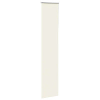 Produktbild för Rullgardin mörkläggning naturvit 50x210 cm tyg bredd 45,7 cm