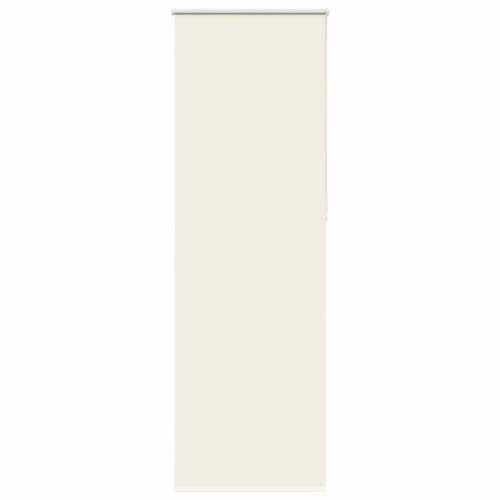 vidaXL Rullgardin mörkläggning naturvit 70x210 cm tyg bredd 65,7 cm