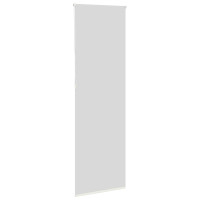 Produktbild för Rullgardin mörkläggning naturvit 80x210 cm tygbredd 75,7 cm