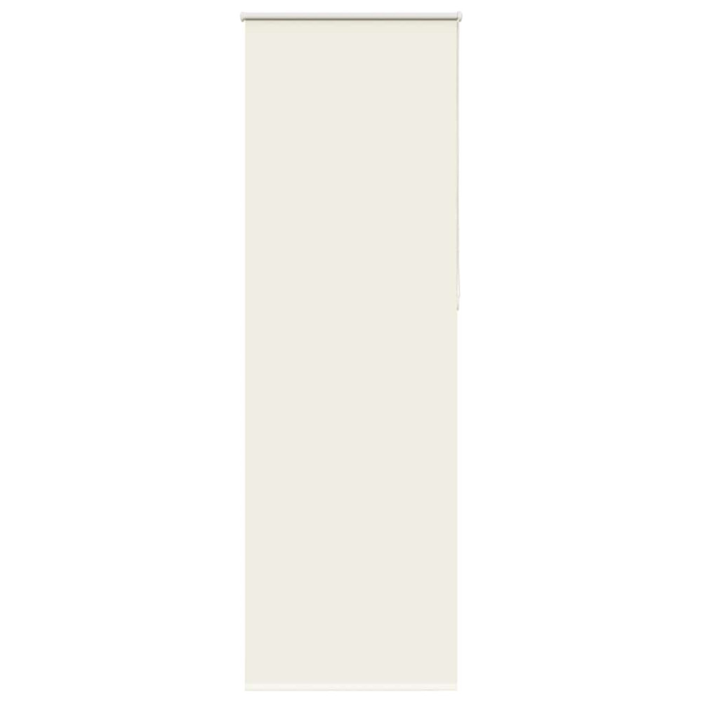 Produktbild för Rullgardin mörkläggning naturvit 85x210 cm tygbredd 80,7 cm