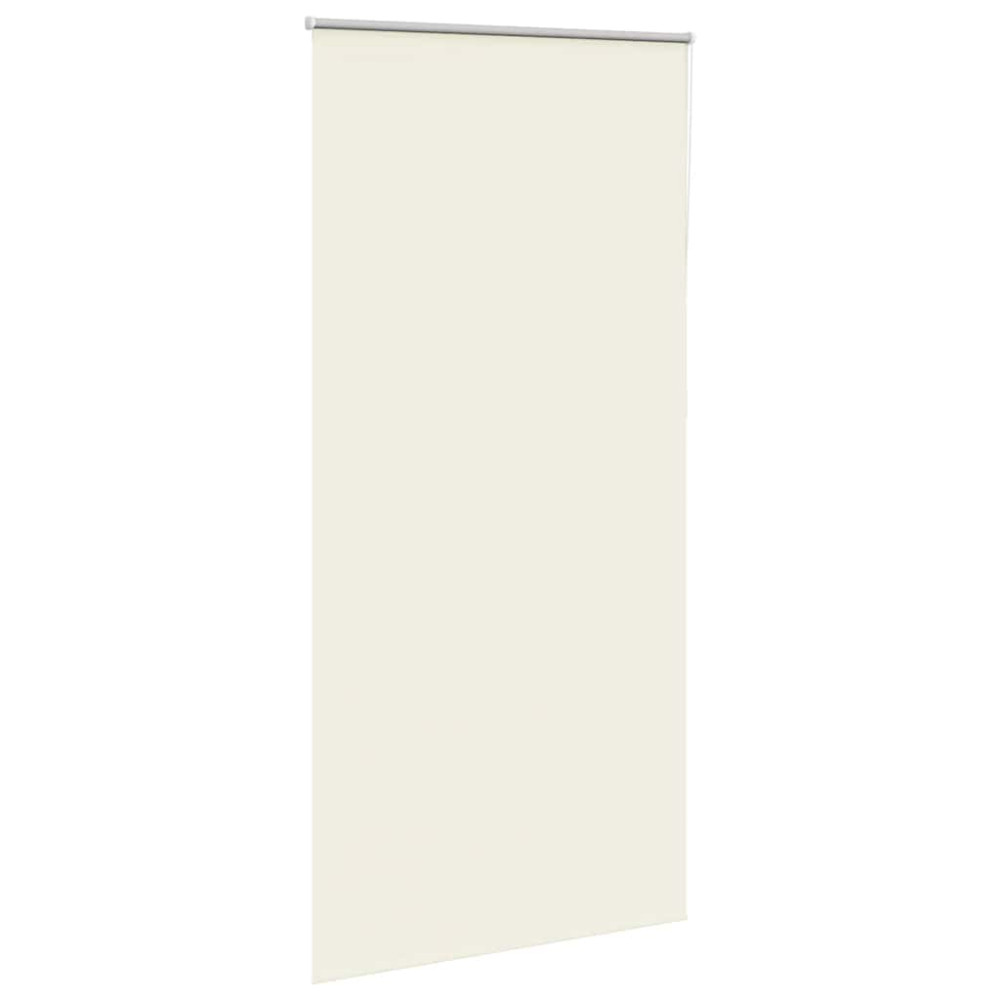 Produktbild för Rullgardin mörkläggning naturvit 90x210 cm tygbredd 85,7 cm