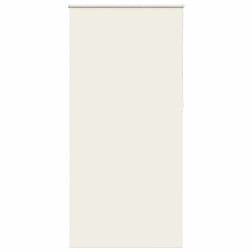 Produktbild för Rullgardin mörkläggning naturvit 100x210 cm tyg bredd 95,7 cm