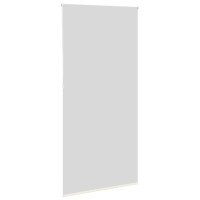 Produktbild för Rullgardin mörkläggning naturvit 100x210 cm tyg bredd 95,7 cm