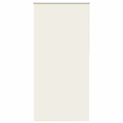 vidaXL Rullgardin mörkläggning naturvit 105x210 cm tygbredd 100,7 cm
