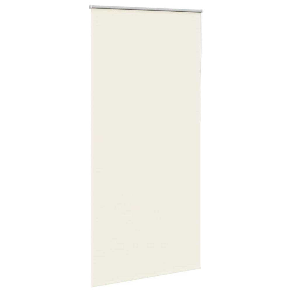 Produktbild för Rullgardin mörkläggning naturvit 105x210 cm tygbredd 100,7 cm
