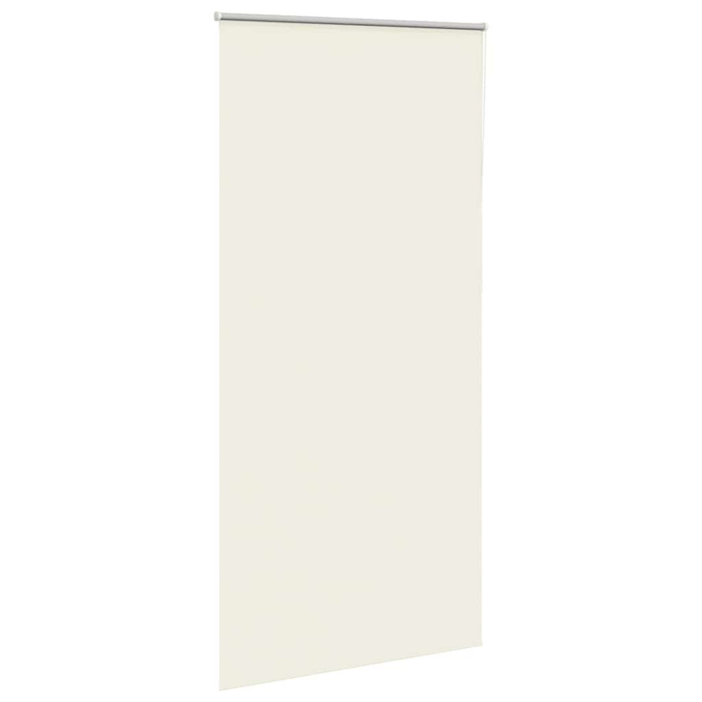 Produktbild för Rullgardin mörkläggning naturvit 110x210 cm tygbredd 105,7 cm