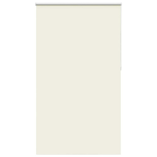 vidaXL Rullgardin mörkläggning naturvit 120x210 cm tygbredd 116,6 cm
