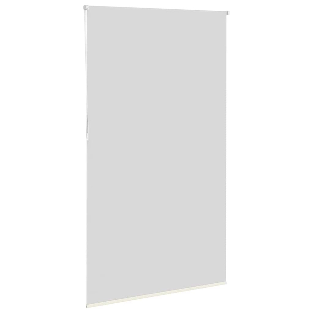 Produktbild för Rullgardin mörkläggning naturvit 125x210 cm tyg bredd 121,6 cm