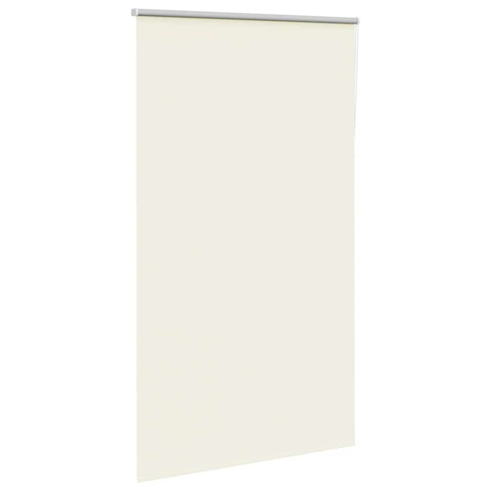 Produktbild för Rullgardin mörkläggning naturvit 130x210 cm tygbredd 126,6 cm
