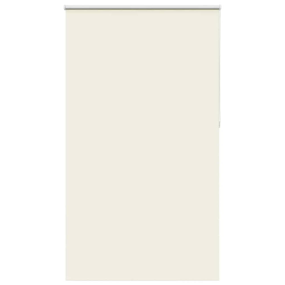 Produktbild för Rullgardin mörkläggning naturvit 135x210 cm tyg bredd 131,6 cm