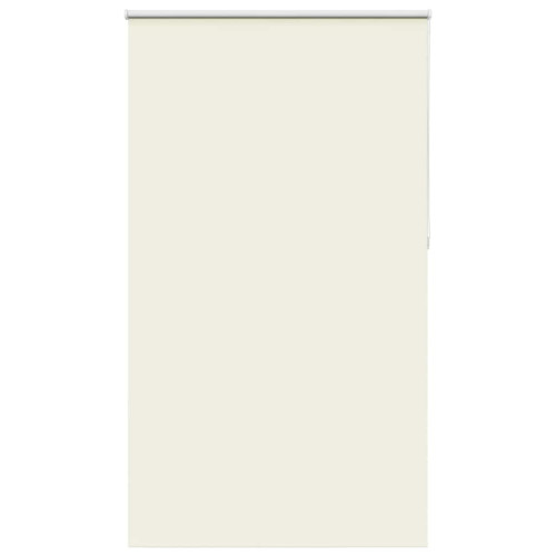 vidaXL Rullgardin mörkläggning naturvit 135x210 cm tyg bredd 131,6 cm