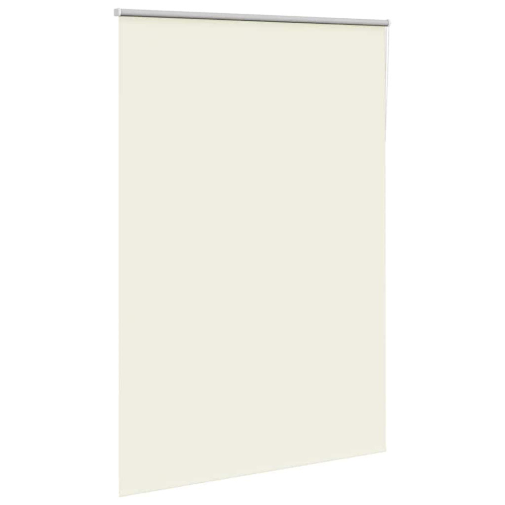 Produktbild för Rullgardin mörkläggning naturvit 150x210 cm tyg bredd 146,6 cm