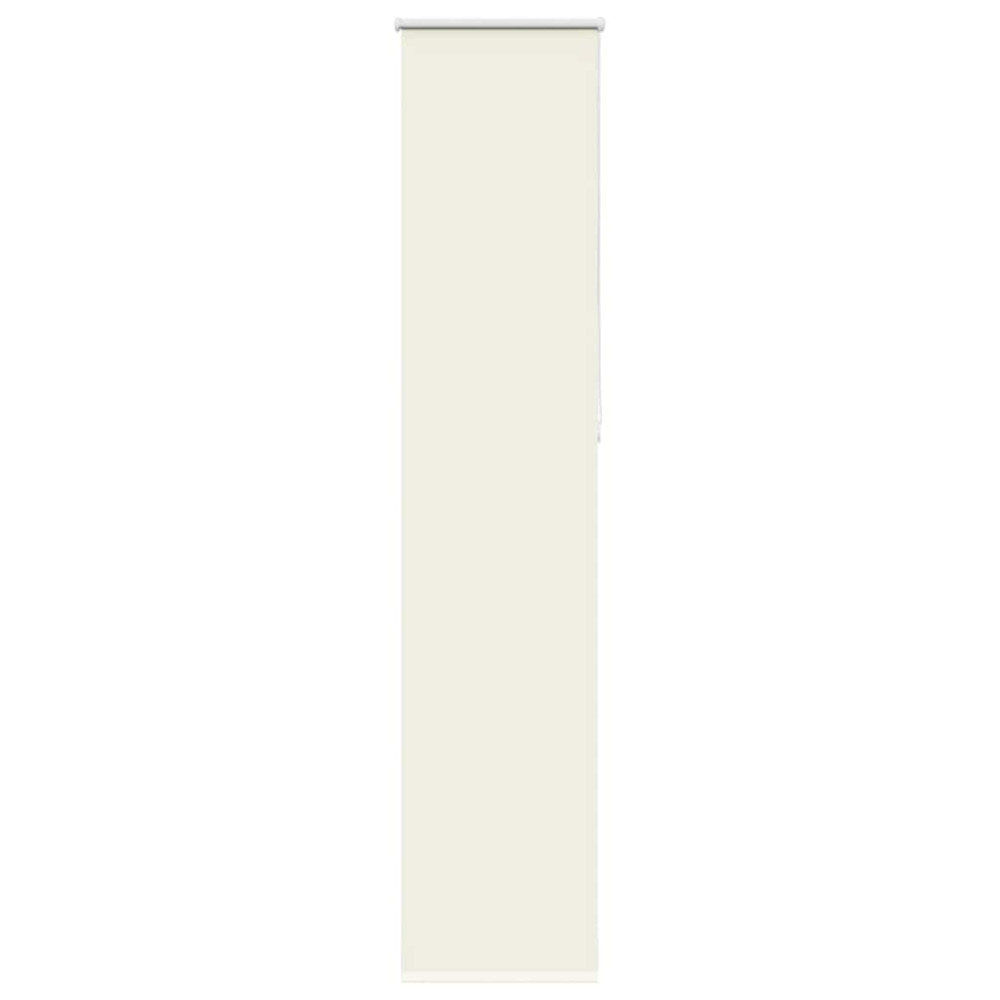 Produktbild för Rullgardin mörkläggning naturvit 45x230 cm tygbredd 40,7 cm