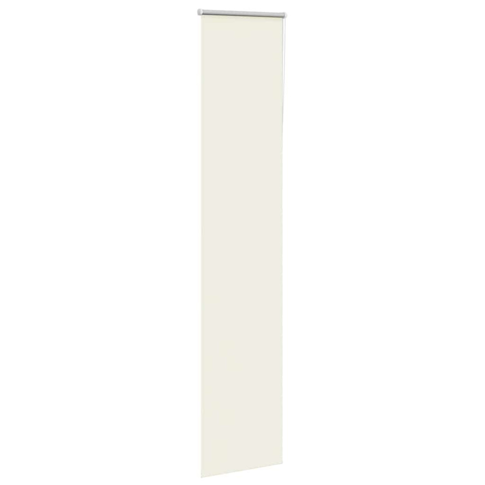 Produktbild för Rullgardin mörkläggning naturvit 45x230 cm tygbredd 40,7 cm