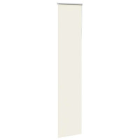 Produktbild för Rullgardin mörkläggning naturvit 45x230 cm tygbredd 40,7 cm