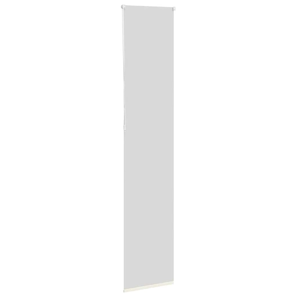 Produktbild för Rullgardin mörkläggning naturvit 45x230 cm tygbredd 40,7 cm
