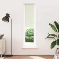 Produktbild för Rullgardin mörkläggning naturvit 50x230 cm tyg bredd 45,7 cm