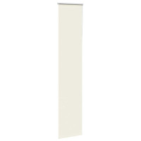 Produktbild för Rullgardin mörkläggning naturvit 50x230 cm tyg bredd 45,7 cm