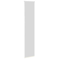 Produktbild för Rullgardin mörkläggning naturvit 50x230 cm tyg bredd 45,7 cm