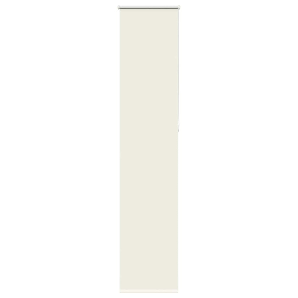 Produktbild för Rullgardin mörkläggning naturvit 55x230 cm tyg bredd 50,7 cm