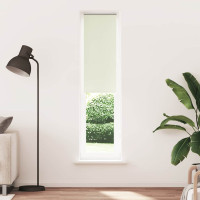 Produktbild för Rullgardin mörkläggning naturvit 55x230 cm tyg bredd 50,7 cm